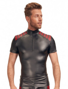 Men's Shirt black/red XL 2