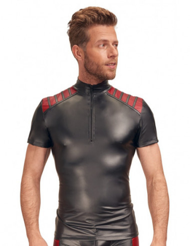 Men's Shirt black/red 2XL