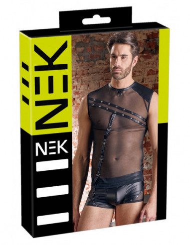 Men´s Shirt M - NEK - Nero (cod. 684)