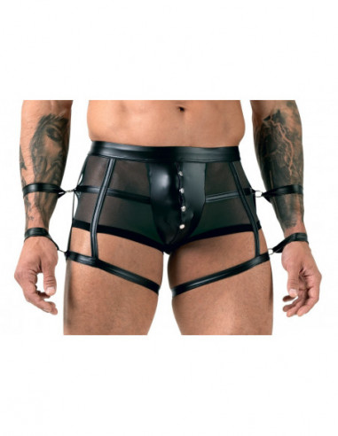 Men's Pants L - Svenjoyment Bondage - Nero (cod. 472)