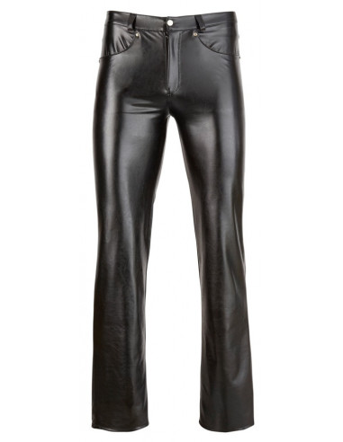M. Imitat. Leather Trousers M