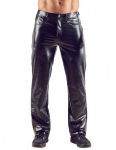 M. Imitat. Leather Trousers S 2