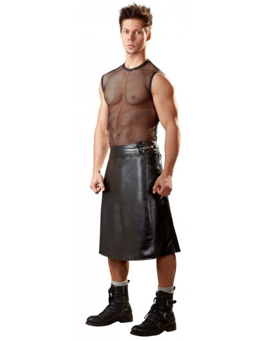 M. Imitation Leather Skirt S