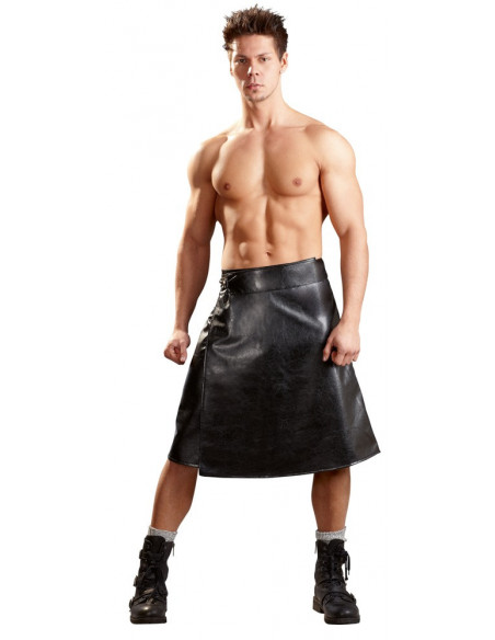 M. Imitation Leather Skirt 2XL