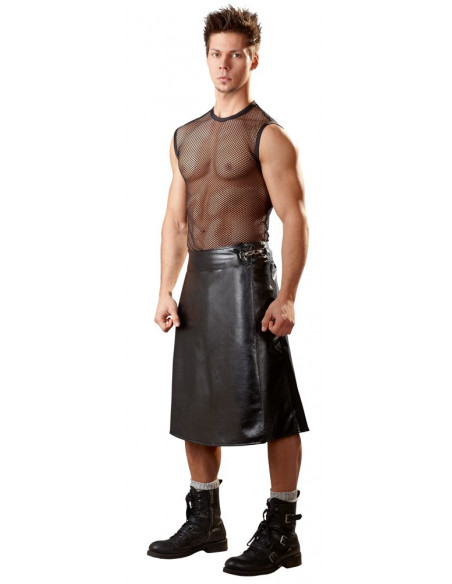 M. Imitation Leather Skirt 2XL