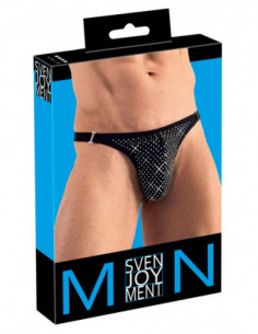 Men's String S - Svenjoyment - Nero (cod. 666)