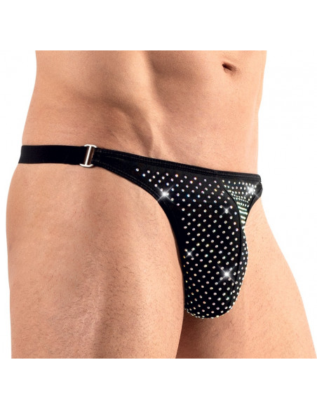 Men's String S - Svenjoyment - Nero (cod. 666)
