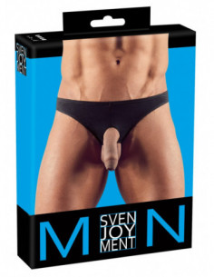 Men's String L - Svenjoyment - Nero (cod. 656)