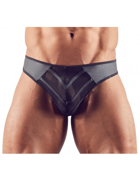 Men's String S - Svenjoyment - Nero (cod. 665)