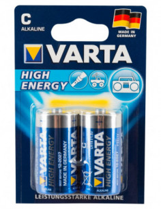 2 Varta C Batteries