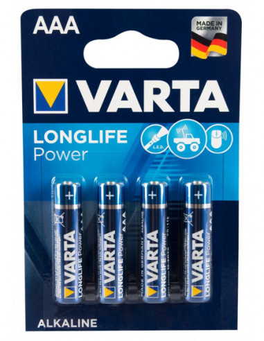 4 Varta AAA Batteries