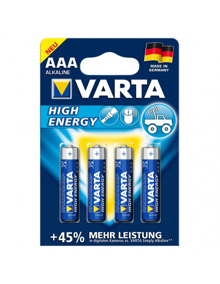 4 Varta AAA Batteries