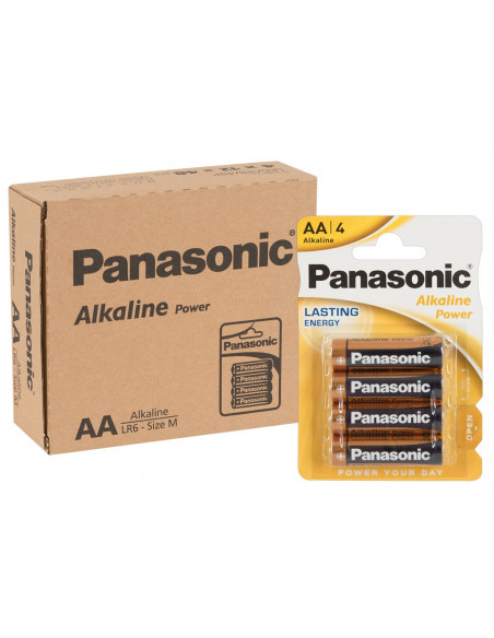 Battery Panasonic AA 12x4