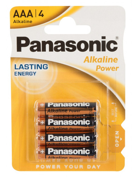 Battery Panasonic AAA 12x4