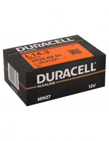 Battery Duracell 27A 10x1