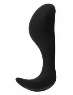 Silicone Butt Plug Black 2