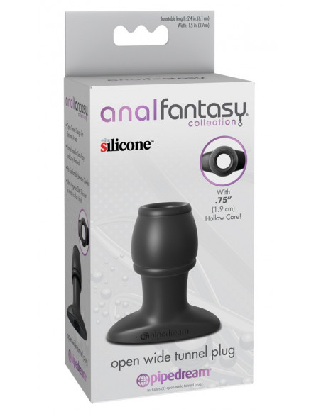 AFC Open Wide Tunnel Plug Blac