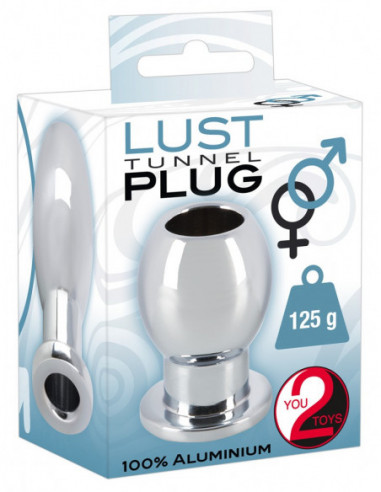 Lust Tunnel Plug Aluminium