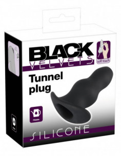 Black Velvets Tunnel Plug