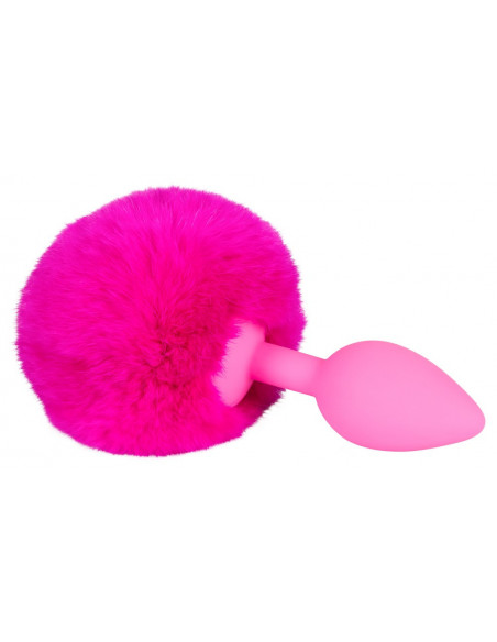 Colorful Joy Bunny Tail Plug