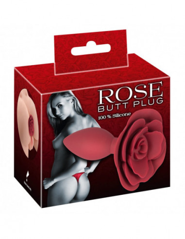 Rose Butt Plug Silicone