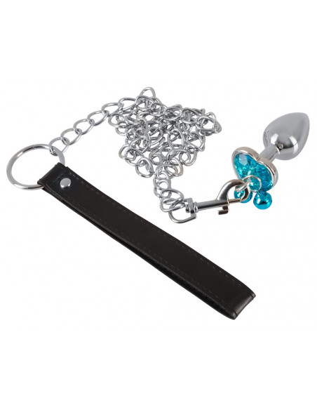 Butt Plug Set with a Leash