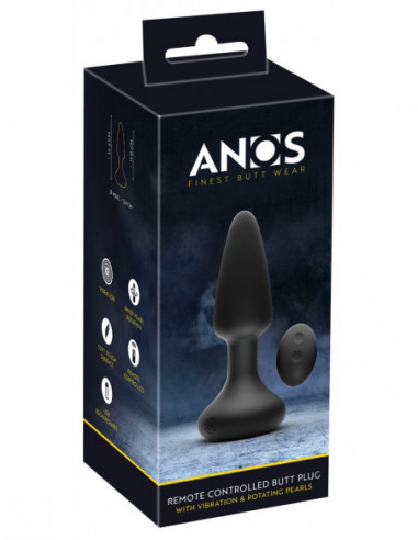 Rotating Beads Anal Plug