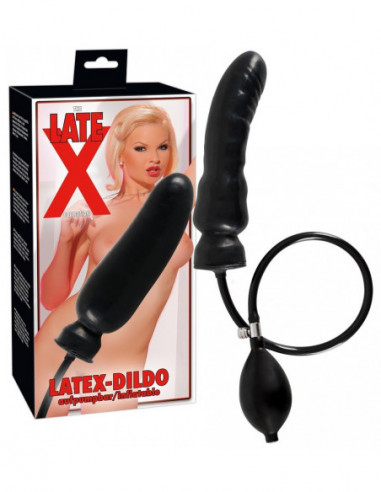 Latex Dildo inflatable