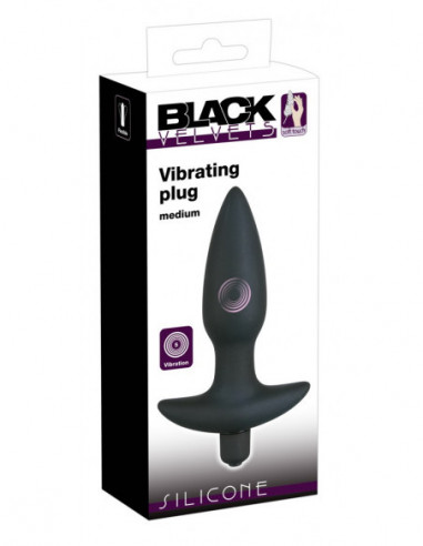 Black Velvet Vibr.Medium Plug