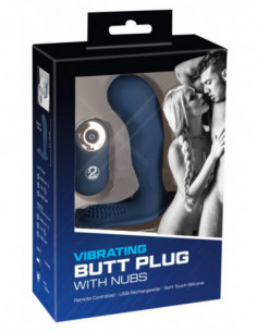 Vibrating Butt Plug - You2Toys - blu (cod. 901)