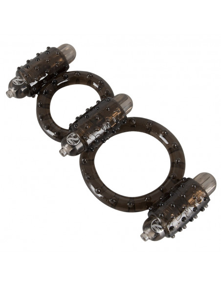 Cock'n balls vibro harness