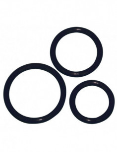 Silicone Cock Ring set 3 pcs 2
