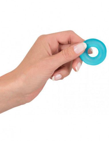 Stretchy Cockring Frosted Blue
