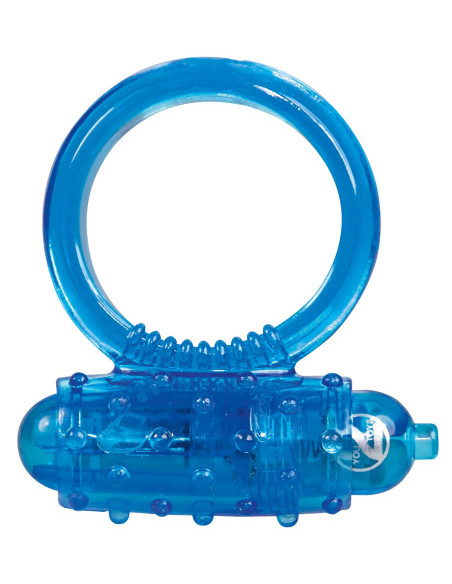 Vibrating cockring blue