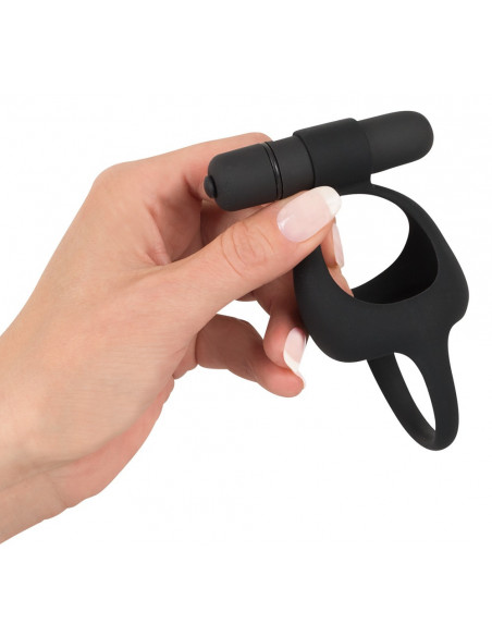 Black Velvets Cock and Ball Ring - Black Velvets - Nero (cod. 37)