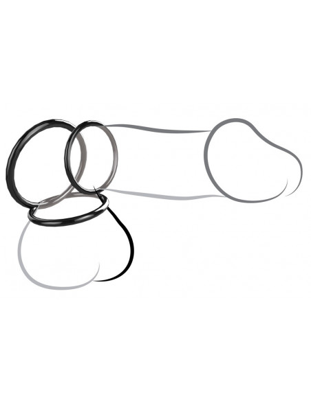 FCR Silicone 3 Ring Stamina Se