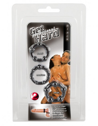 Cock Rings Set Get Hard schw