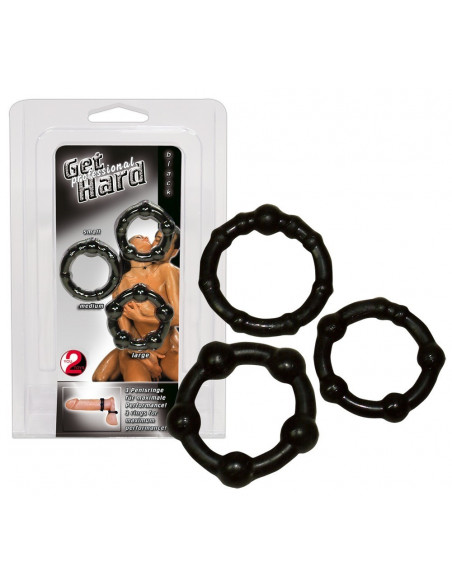 Cock Rings Set Get Hard schw