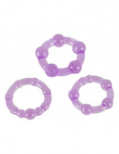 Cock Rings Set Get Hard lila 2
