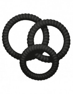 Lust 3 Cock Rings black 2