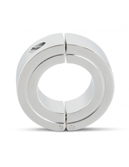 Rebel Lockable Ball Stretcher - Rebel - argento (cod. 807)
