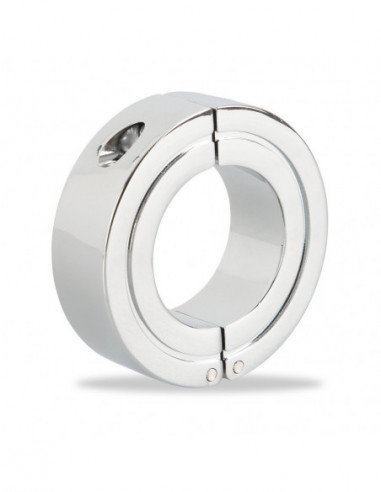 Rebel Lockable Ball Stretcher - Rebel - argento (cod. 807)