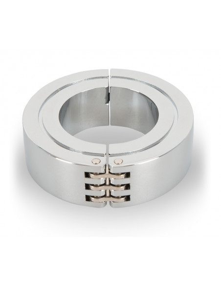 Rebel Lockable Ball Stretcher - Rebel - argento (cod. 807)