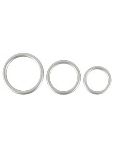 Metallic Silicone Cock ring se 2