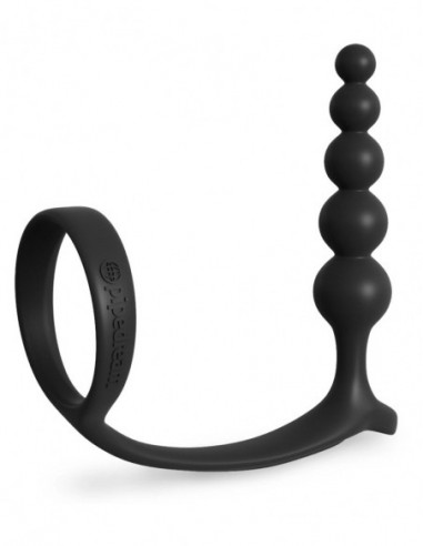 FFE Ball Cinch w Anal Bead Bla