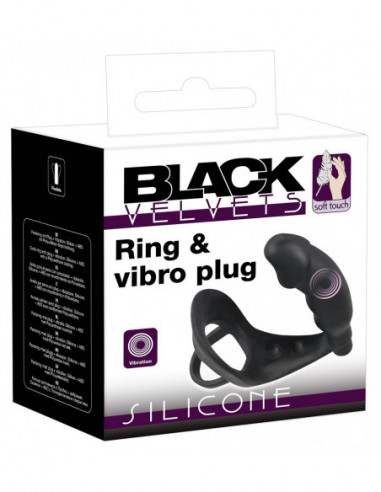 Vibrating Silicone Plug