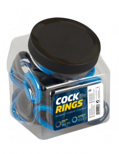 Cock Rings 60 pcs.