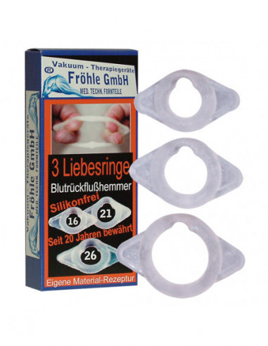 LR004 Love Rings Set of 3