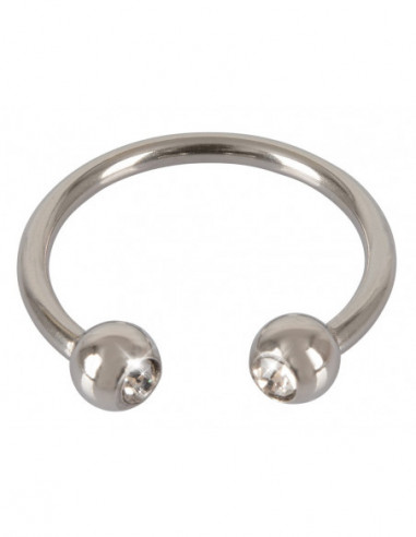 Rebel Glans Ring Silver