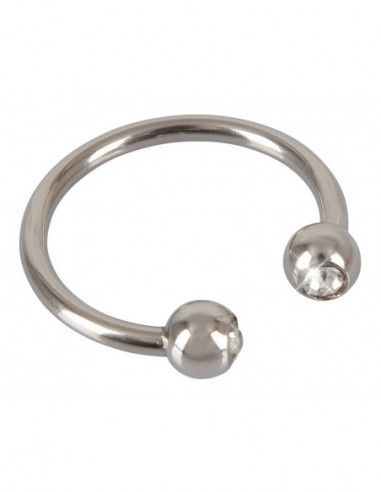 Rebel Glans Ring Silver